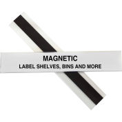 C-Line produits HOL-DEX plateau magnétique/Bin porte-étiquettes, porte-étiquette magnétique 1 Inch, 10/BX