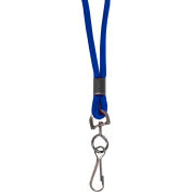 Produits C-Line Standard Lanyard, Crochet pivotant, Bleu - 24/Set