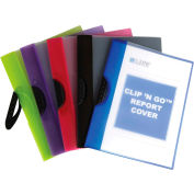 C-Line Products Snap 'N Go Reusable Poly Envelopes, 11"W x 8-1/2"H, Assortiment, 24/Pack