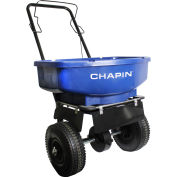 Chapin 80 Lb. Capacity Rock Salt & Ice Melt Spreader - With Baffles, Gate & Rain Cover
