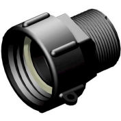 Adaptateur S60x6, filetage en dents de scie femelle x filetage BSP mâle 1-1/2 po
