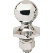 Reese Towpower Chrome Interlock Hitch Ball - 1-7/8 » Dia. X 3/4 » X 1-1/2"L 2000 Lb. Cap. - 7008100