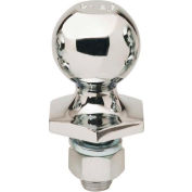 Reese Towpower Chrome Interlock Hitch Ball - 2" Dia. X 3/4" X 2-3/8" 3500 Lb. Cap. - 7008500