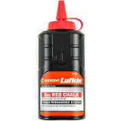 Crescent Lufkin® Recharge de craie, 8 oz, Rouge, qté par paquet : 4