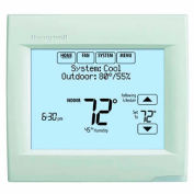 Thermostat VisionPRO® 8000 avec Redlink™thermopompe 3H/2C ou CONV. 2H/2C Avec contacts IAQ, blanc