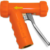 Sani-Lav® N1 Mid-Sized Brass Spray Nozzle - Safety Orange