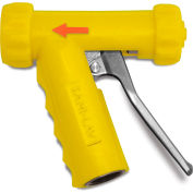 Sani-Lav® N1AY Mid-Sized Aluminum Spray Nozzle - Yellow