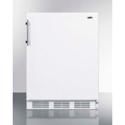 Réfrigérateur-congélateur undercounter intégré summit-built-, 5,1 Cu. Ft., 24 » de large