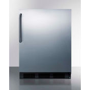 Summit-ADA Compliant Freestanding Refrigerator-Freezer, 5.1 Cu. Ft., 24" Wide