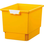Certwood Standard largeur profondeur Quad stockage fourre-tout plateau CE1954PY - 16-3/4" L x 12-5/16" W x 12 H jaune «, qté par paquet : 5