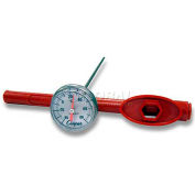 Cooper-Atkins Pocket Test Therm, 1246-02-1, 1" Dial, 5" Stem w/Adj. Sheath, Nsf-Min Qty 13