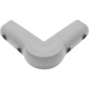 Colson Corner Bumper 2-5/8 » x 2-5/8 », Gris