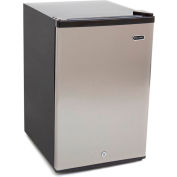 Congélateur vertical Whynter Counter Height avec serrure, porte pleine, 3 pi³, acier inoxydable / noir