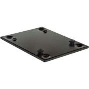 V-Line Quick Release Mounting Bracket 2597-MB BLK, For V-Line Desk Mate, 9"W x 7"D x 1/4"H, Black