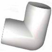 Cédule 40 Pvc raccord 90 degrés, 2" dia., blanc, 116-U, qté par paquet : 10
