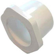 Cédule 40 Pvc réducteur douille d’ajustage, 3" dia., blanc, 198-U, qté par paquet : 5