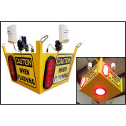 Collision Awareness Large Look Out Sensor W/ Floor Burst, Ceiling Hung, 1 Box, 3 Sensors, 3 Lights