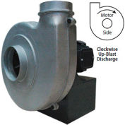 Americraft Aluminum Blower, HADP12-2-T-TE-CWUB, 2 HP, 3 PH, TEFC, CW, Upblast