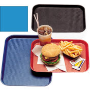 1014FF168 cambro - restauration rapide plateau 10 "x 14" - bleu, qté par paquet : 24