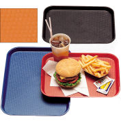 1418FF166 cambro - restauration rapide plateau 14 "x 18", Orange, qté par paquet : 12