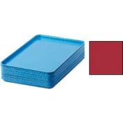 Cambro 1826221 - Camtray 18" x 26" Rectangular,  Ever Red - Pkg Qty 6