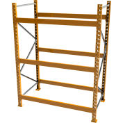 Démarreur cresswell palette rack, 3 niveau, 144"W X 42"D X 192"H, cadre non assemblé