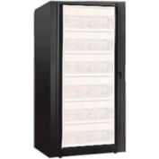 Rotary File Cabinet Components, Base Starter Unit, Legal, 6-High, Black
