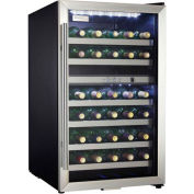 Danby® DWC114BLSDD - refroidisseur de vin, bouteille 38 capacité