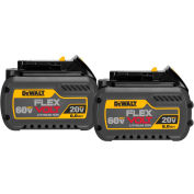 DeWALT® DCB606-2 20/60V Flexvolt Li-ion batterie 6Ah Extended Capacity 2Pk