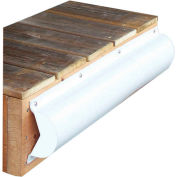 Dock Edge Piling Bumper 6', PVC White 1/Case - 1020-F