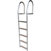 Dock Edge Dock Ladder 5 Step Fixed ECO Weld Free, Aluminum - 2075-F