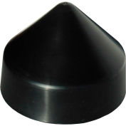 Dock Edge Piling Cap 11" Cone Head, PVC Black 8/Case - 91-812-F