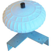 Dock Edge Dock roue coin Mont 12" dia., blanc 1/cas-95-072-F