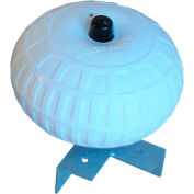 Dock Edge Dock roue coin Mont 9" dia., blanc 1/cas-95-078-F