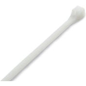 Del City 9728 Cable Ties - Natural-75 lb des dizaines - 8", 1000 pièces