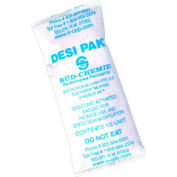 Desco Desiccant Pak, Clay/Tyvek/Silicon Dioxide, 1-1/2"W x 3"L, White, 550 Packs