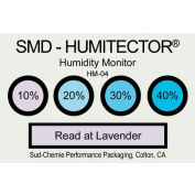 Carte indicateur d’humidité Desco, 10 % 20 % 30 % 40 % Range, 100 / Pack
