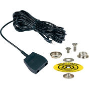 Desco Common Point Ground Cord Kit for Workmat, W/Resistor, 10 MM Stud, 15' Cord W/Ring Terminal