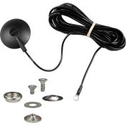 Desco Ground Cord Kit for Floor Mat, W/Resistor, 10 MM Stud, 15' Cord W/Ring Terminal