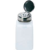 Menda 35309 carré PEHD naturel distributeur de liquide avec pompe à une seule touche, 6 oz.