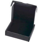 Protektive Pak ESD Shipping & Storage Boxes Without Foam, 22"L x 15"W x 3"H, Black - Pkg Qty 5