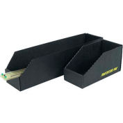 Protektive Pak 37112 ESD Open Bin Box, 6-1/4"W x 24-3/4"D x 4-1/2"H - Pkg Qty 10
