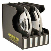 Protektive Pak 37566 bobine conductrice stockage conteneur, Slots 5, 5-3/4" L x 8-1/4" W x 7-1/4 "H, qté par paquet : 5