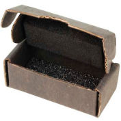 Protektive Pak ESD Component Expédition &Boîtes de stockage avec mousse, 2-1 / 2 « L x 1-1 / 4 « W x 1"H, Noir, qté par paquet : 10