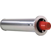 Dispenser-Rite ADJ-2F - distributeur de tasses, au comptoir, réglable, acier inoxydable, ressort 1, 22 "L, qté par paquet : 6