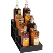 Dispense-Rite® CTBH-8BT - Bottle Holder, 8 Sections, comptoir