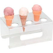 Dispense-Rite® 6 Section Cone Stand - 1-5/8" Holes