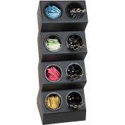 Dispense-Rite® VSCH-8BT - coutellerie organisateur, 8 compartiments, comptoir