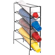 Distributeur de tasses à crémaillère Dispense-Rite® 4 Section métallique Vertical
