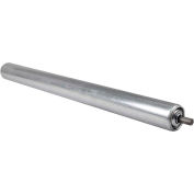 1.9" Dia. x 16 Ga. Galvanized Roller 26157-6-GP for 6" O.A.W. Omni Conveyors